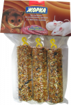 Жорка 0,15кг батончики зерновые со вкусом салями для грызунов (3шт)
