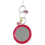 Игрушка (Triol) Зеркало с украшением для птиц 16*6см