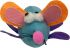 Игрушка (Wogy) Мышка с заводным механизмом микс для кошек, 12х11х6см