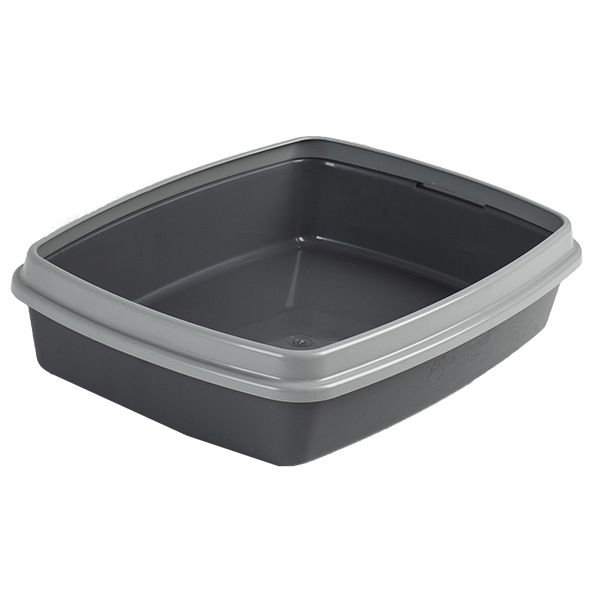 Туалет Сибирская кошка Мяус с сеткой высокие ножки (40*30*7) телегрей