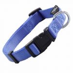 Ошейник (Triol) Стандарт S нейлон 15мм*27-37см синий