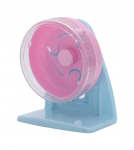 Игрушка (Чудодом) Колесо беговое на подставке d=11см микс для грызунов