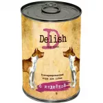 Delish 0,97кг индейка консервы для собак