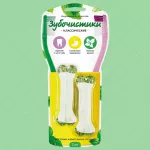 Зубочистики 0,07кг косточки (2шт) жевательные средние (76050311)