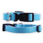 Ошейник (Аркон) Dog&Vogue NEO нейлон шир. 15 мм, 24-32 см голубой