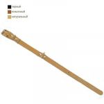 Ошейник (Аркон) черный 25мм, 40-54см однослойный