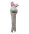 Игрушка (Nunbell) Заяц, мягкая шуршащая, 3 пищалки для собак l=76см
