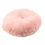 Лежанка Гамма матрас Перина круглая S, розовая, 400*400*60мм