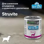 Farmina (Фармина) Vet Life Dog Struvite 0,3кг паштет при струвитах консервы для собак (1305)