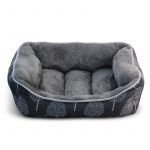 Лежанка (Triol) прямоугольная Сказочный лес S, серая, 48*41*16см