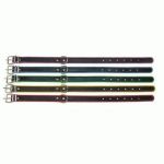 Ошейник (Аркон) фетр 25мм, черный/желтый