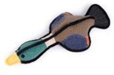 Игрушка (Wogy) Утка 38х15см, антивандальная ринговая ткань для собак