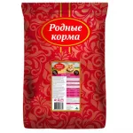 Родные корма 10кг (3,5 пуда) мясное рагу сухой для взрослых кошек (537772)