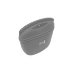 Сумочка ZooOne для лакомств силиконовая с магнитным замком, размер L серая