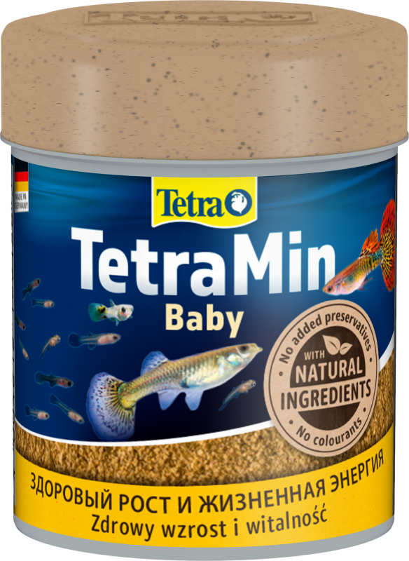 Tetra Min Baby 0,066л корм крупа для мальков до 1см с протеином