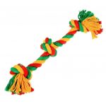 Игрушка (Doglike) Грейфер канатный 3 узла, малый цветной для собак (D-2355-YGR)