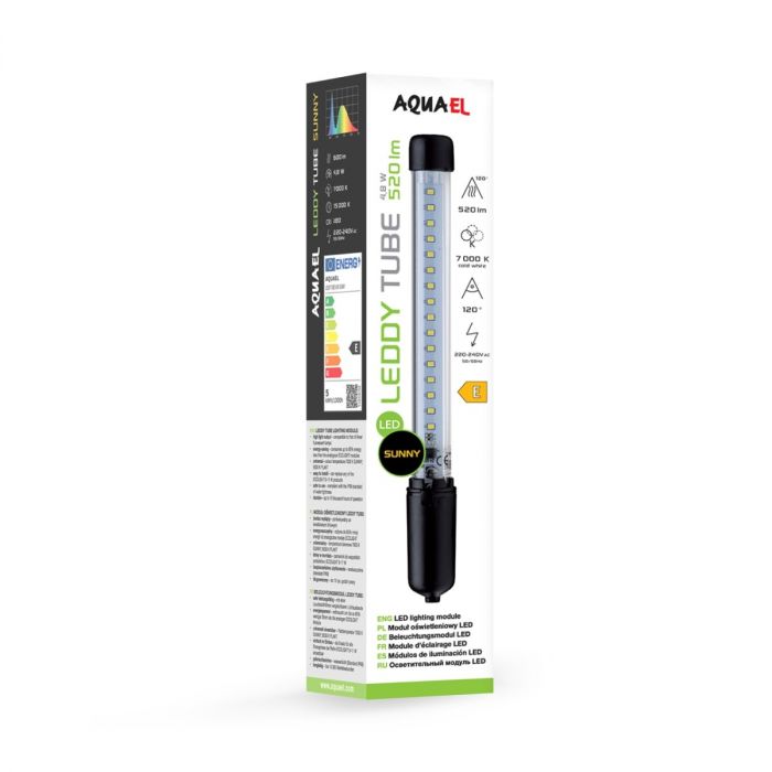 Модуль освещения (AQUAEL) Leddy Tube Sunny светодиодный 4.8W дневной свет (7 000 К)
