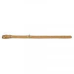 Ошейник (Аркон) коньячный 25мм, 40-54см с подкладкой