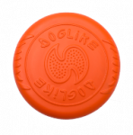 Игрушка (Doglike) Тарелка летающая из вспененной резины большая, диаметр 25*2,3см, оранжевая для собак (DT-7335)