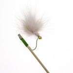 Дразнилка (Сибирская кошка) Удочка Пушистик с погремушкой