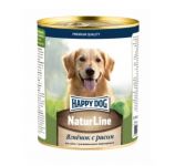 Happy Dog Natur Line 0,97кг ягненок, рис консервы для собак (741015)