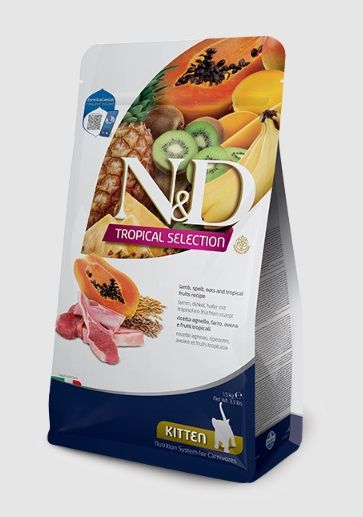 Farmina (Фармина) N&D Tropical Selection Cat 0,3кг ягненок для котят (045010)