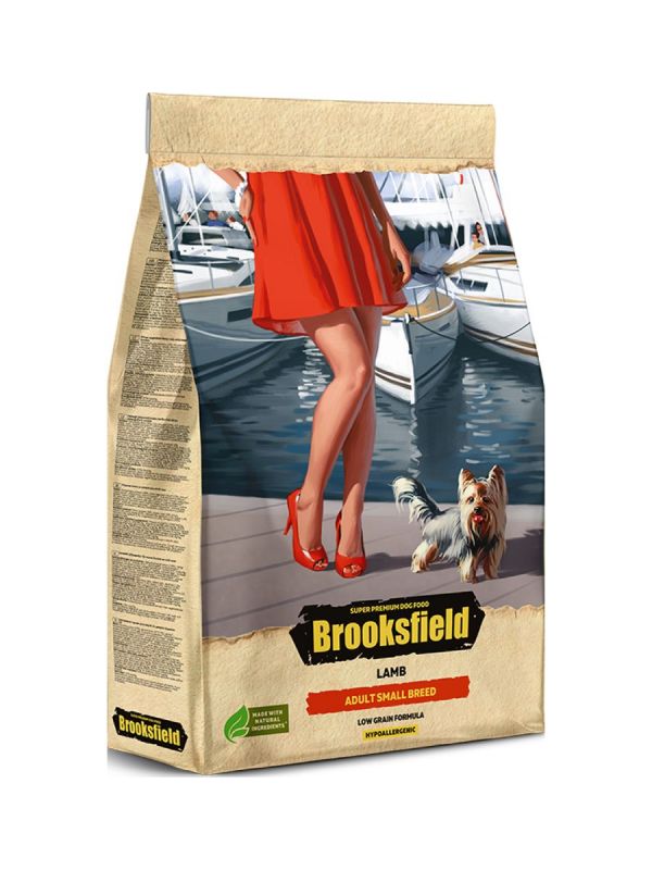 Brooksfield Adult Dog Small Breed 0,7кг ягненок/рис сухой для собак (354387)