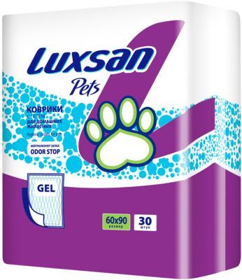 Пеленки (Luxsan) Коврик GEL для животных 60х90 30 шт/уп