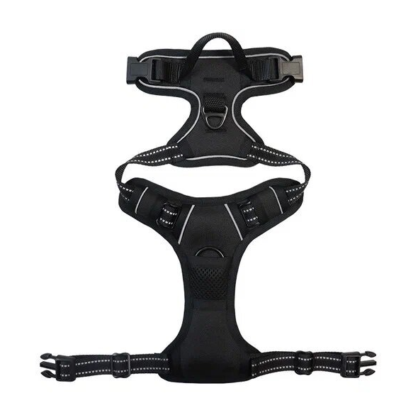 Шлейка (Rich Breed) TREND XL 22,5-45кг (ш.55-90 гр.50-100) для собак черный