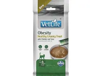 Farmina Vet Life Cat 0,06кг Obesity лакомство крем-суп Обесити для снижения избыточной массы тела с курицей и тунцом для взрослых кошек (109023)