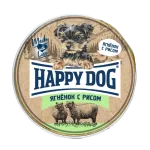 Happy Dog Natur Line 0,125кг ягненок с рисом паштет для собак
