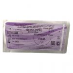 КАПРОАГ №3/0 (НS-20) с режущей иглой 1/2, плетеный, 75см