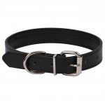 Ошейник (PerseiLine) PIXEL экокожа, черный, ширина 1,5 длина 37 см S