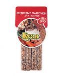 Кузя 0,14кг палочки медовые орех+овощи для грызунов (4шт)