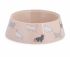 Миска (Zoo Plast) 'Cats' 0,3л, бежевая (14,5*14,5*4,5см)