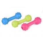 Игрушка (Wogy) Гантель с шипами и колокольчиками, 13.5х4.5см микс