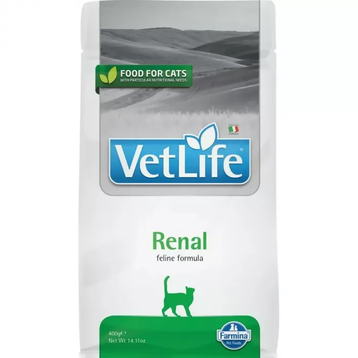 Farmina (Фармина) Vet Life Cat Renal 0,4кг при почечной недостаточности сухой для кошек (5027)