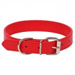 Ошейник (PerseiLine) PIXEL экокожа, красный, ширина 2,0 длина 42 см M