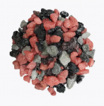 Грунт ZooOne природный 'Вулканическая лава' (5-10 мм), 1 кг для аквариума