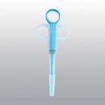 Таблеткодаватель (Wogy) 15х5.5см с 2-мя насадками для жидких лекарств и для таблеток, для животных