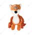 Игрушка Wogy пищалка Зверята 30х26см с подвижными канатами, уши и ноги шуршат,  мягкая, микс для собак