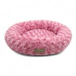 Лежанка Гамма Орхидея круглая M, розовая, 500*500*160мм