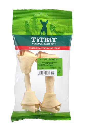 TiTBiT 0,057кг кость узловая №4 (в мягкой упаковке 2шт)