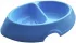 Миска (Зооэкспресс) 2*0,2л овальная двойная для кошек