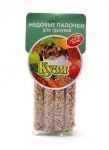 Кузя 0,14кг палочки медовые фрукты для грызунов (4шт)
