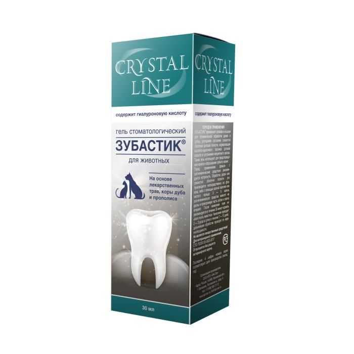 Crystal Line Зубастик 30 мл гель стоматологический для животных
