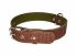 Ошейник (Аркон) брезентовый с кожей шир 35 мм