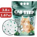 Наполнитель (Cat Step) Arctic Fresh Mint 3,8л (1,67кг) силикагель для кошек