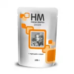 Наша Марка 0,1кг курица в соусе влажный корм для котят