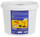 Аква Меню 2кг/11л Тропи хлопья для рыб в аквариуме смешанного сообщества, ведро